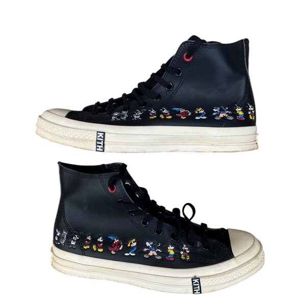 RARE Converse Chuck 70 x KITH x Disney Mickey Mouse Timeline size 9.5 M 11 W - Picture 3 of 11